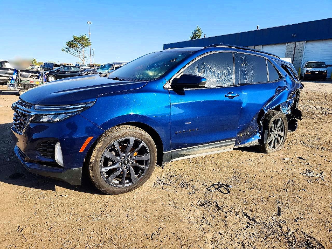 2022 CHEVROLET EQUINOX RS | 3GNAXMEV2NS171707 | UPCARS