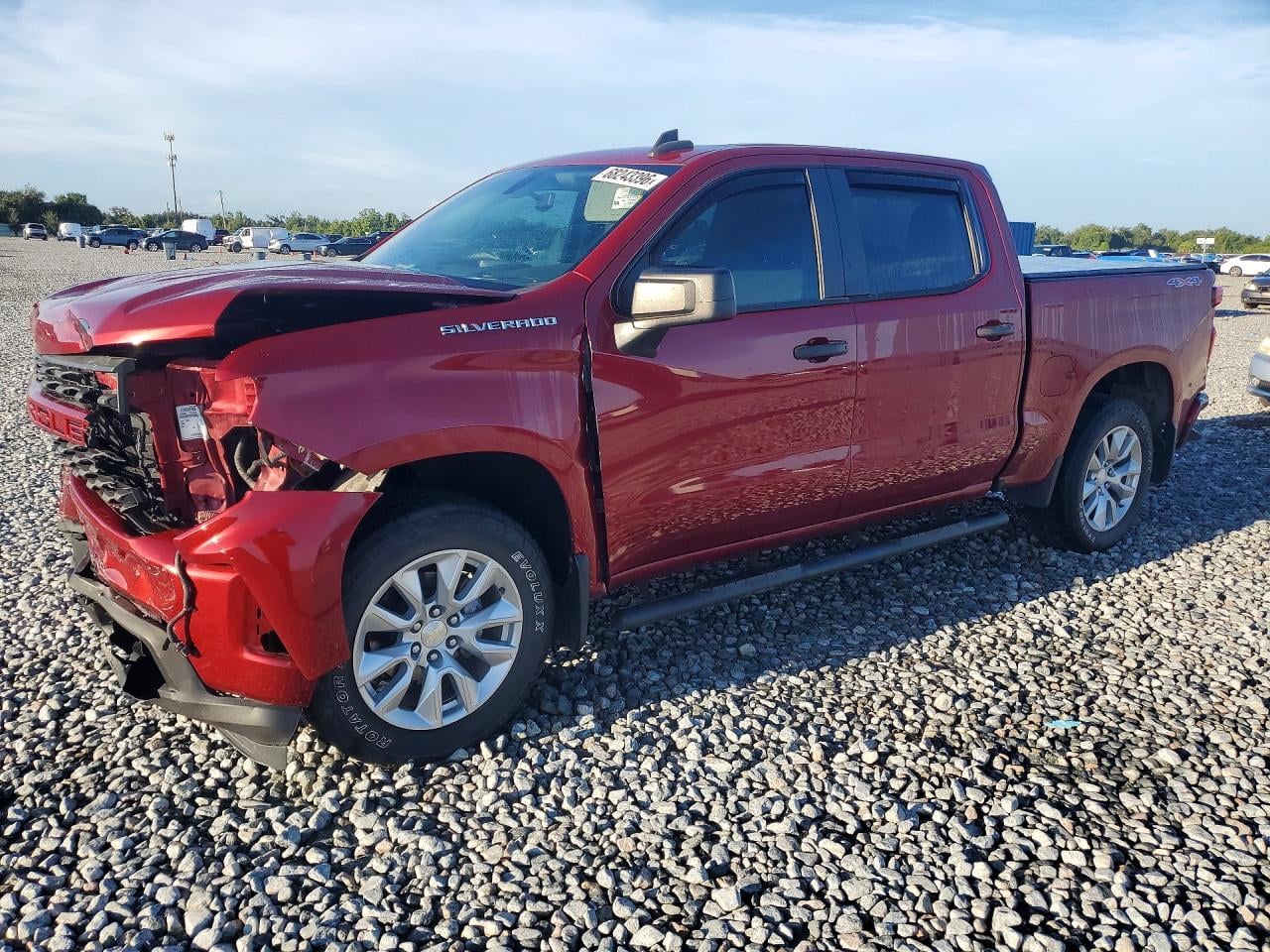 2020 CHEVROLET SILVERADO K1500 CUSTOM | 3GCPYBEK0LG145875 | UPCARS