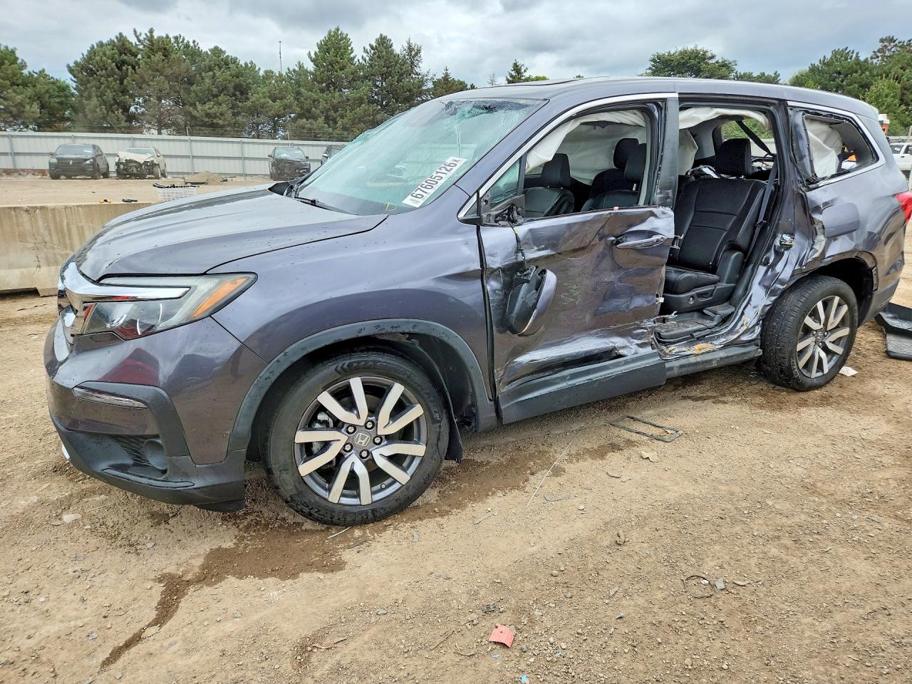 2019 HONDA PILOT EXL | 5FNYF6H56KB062138 | UPCARS