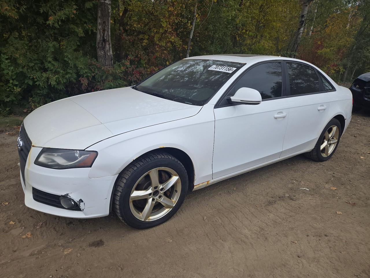 2012 AUDI A4 PREMIUM | WAUBFCFL3CA114855 | UPCARS