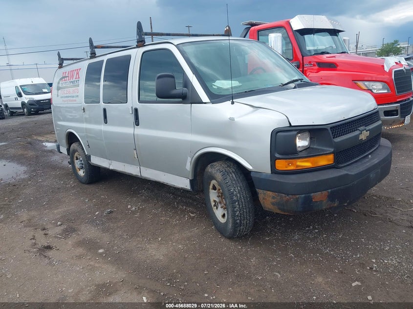 2012 CHEVROLET EXPRESS 2500 WORK VAN | 1GCWGFCA1C1129019 | UPCARS