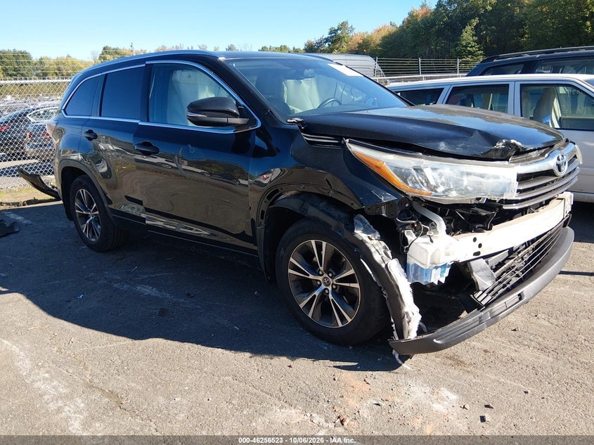 2016 TOYOTA HIGHLANDER XLE | 5TDJKRFH5GS274088 | UPCARS