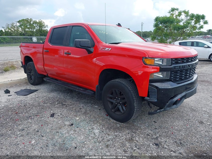 2022 CHEVROLET SILVERADO 1500 LTD 4WD  SHORT BED CUSTOM TRAIL BOSS/4WD  STANDARD BED CUSTOM TRAIL BOSS | 1GCPYCEK7NZ236022 | UPCARS