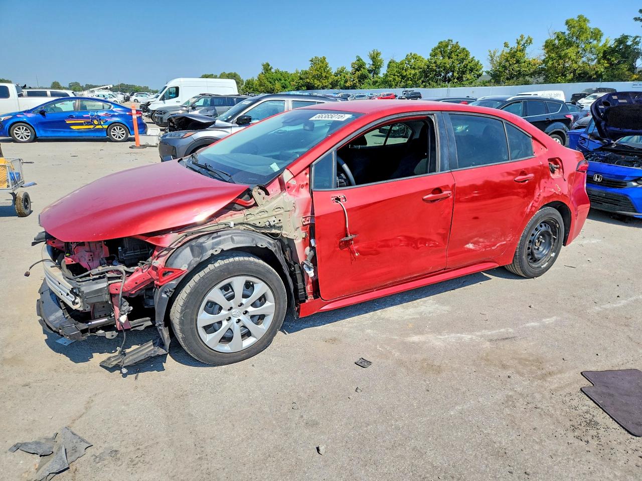 2020 TOYOTA COROLLA LE | 5YFEPRAE9LP074883 | UPCARS