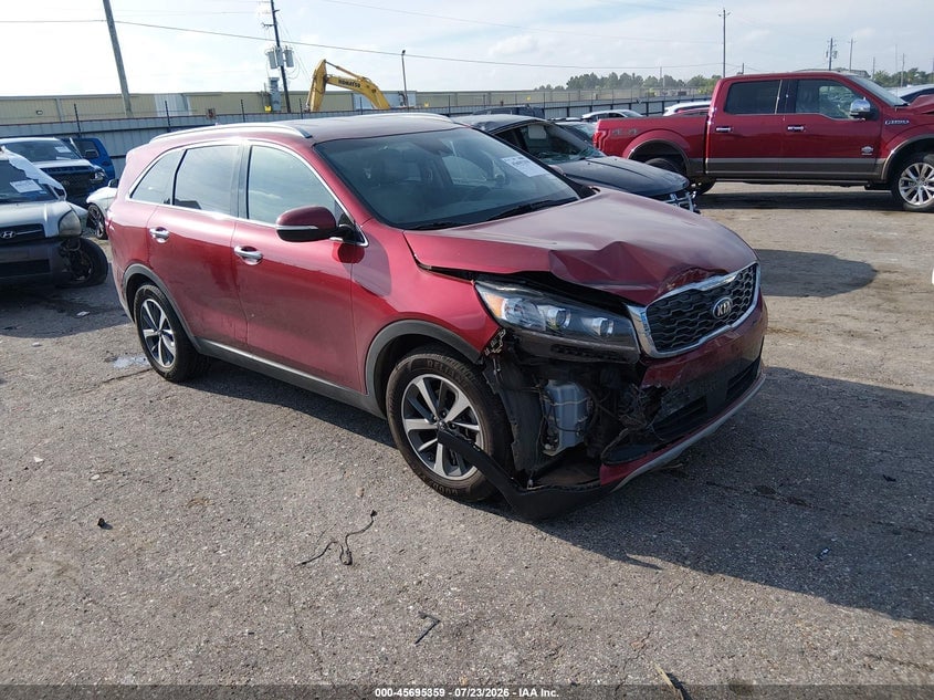 2019 KIA SORENTO 3.3L EX | 5XYPH4A59KG526830 | UPCARS