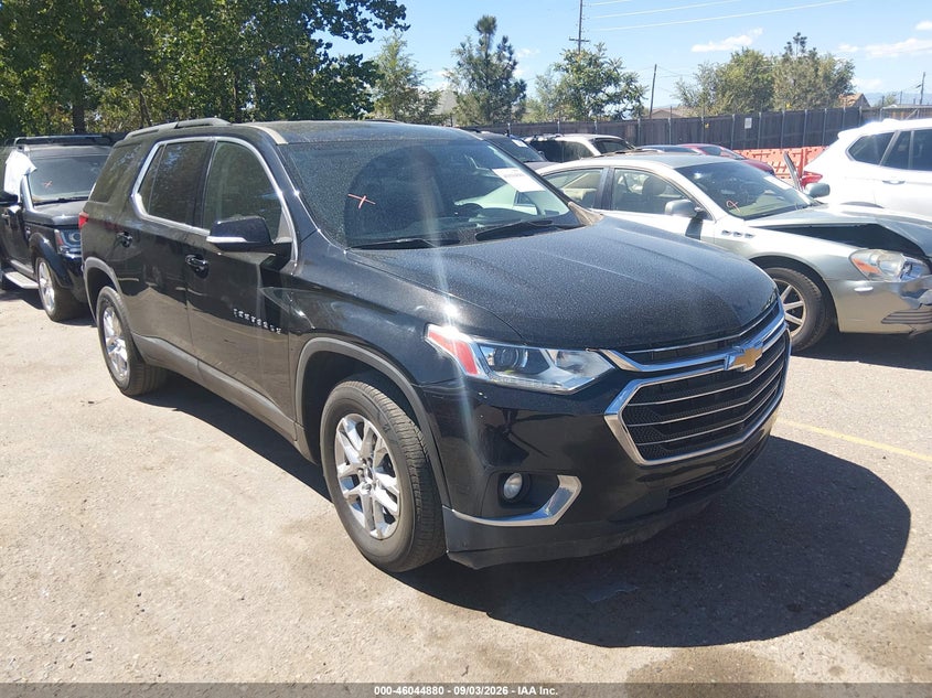 2021 CHEVROLET TRAVERSE AWD LT LEATHER | 1GNEVHKW8MJ214572 | UPCARS