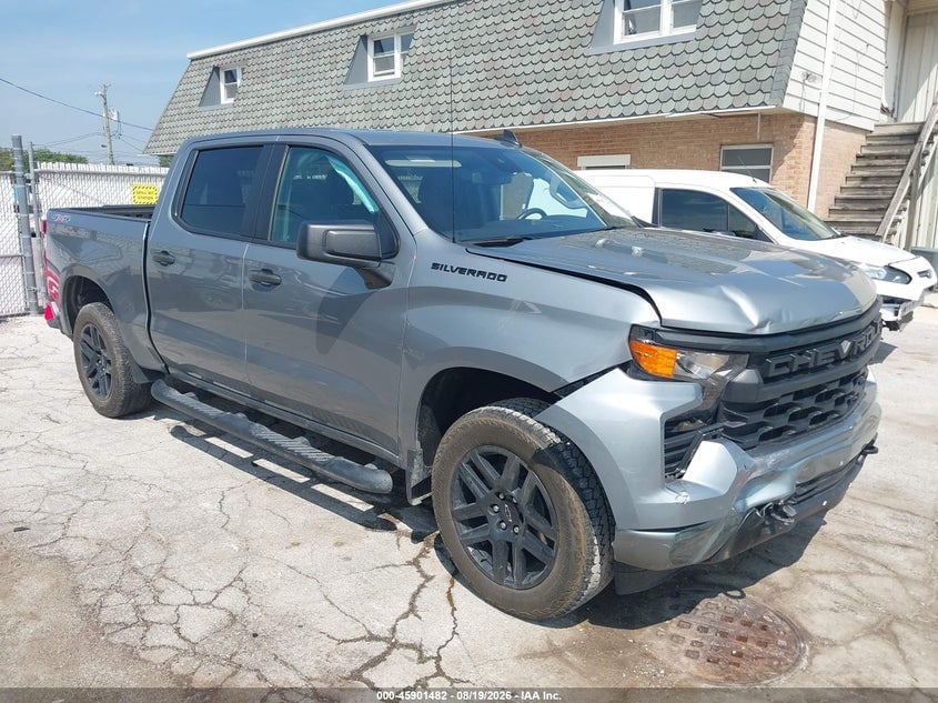 2024 CHEVROLET SILVERADO 1500 4WD  SHORT BED CUSTOM | 3GCPDBEKXRG299949 | UPCARS