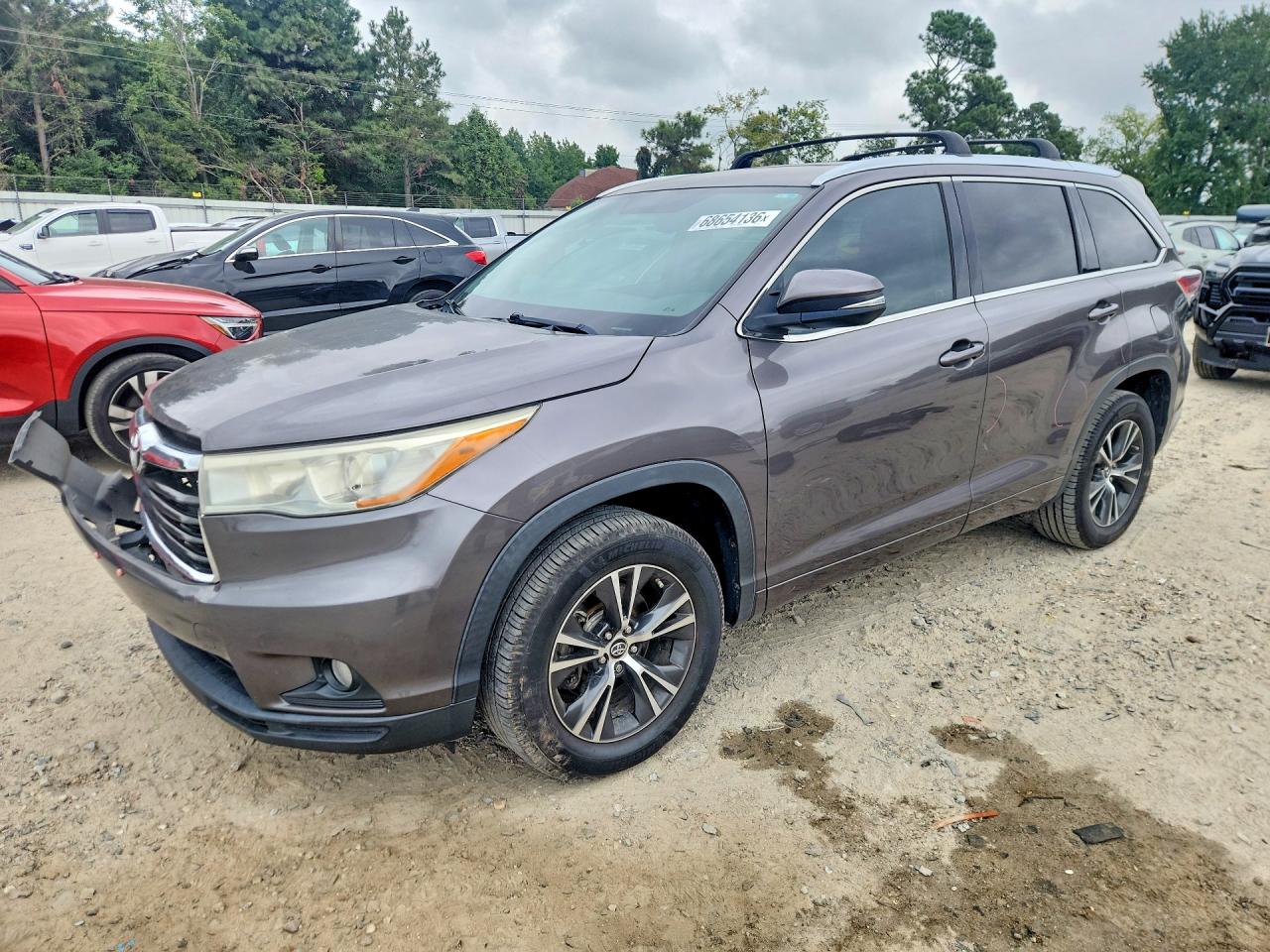 2016 TOYOTA HIGHLANDER XLE | 5TDKKRFH0GS176297 | UPCARS
