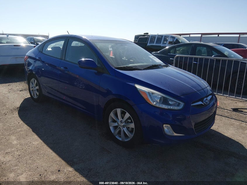 2014 HYUNDAI ACCENT GLS | KMHCU4AE6EU754986 | UPCARS
