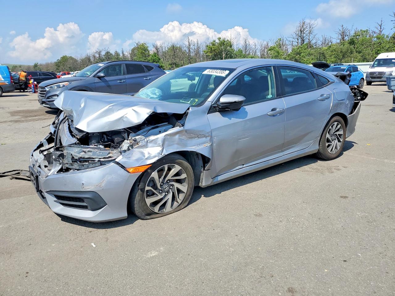 2018 HONDA CIVIC EX | 2HGFC2F75JH577865 | UPCARS