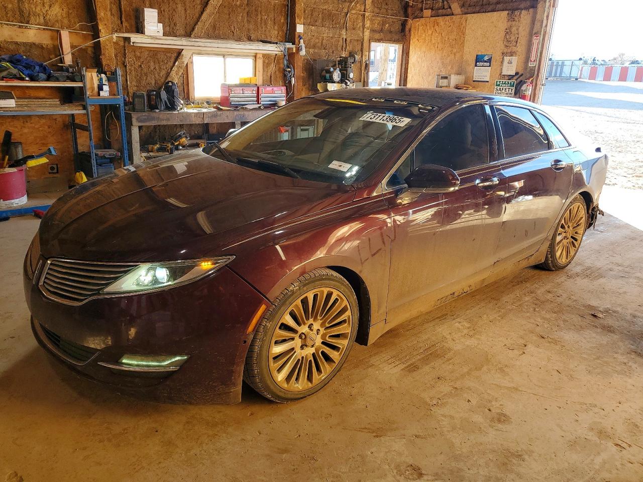 2013 LINCOLN MKZ | 3LN6L2GK5DR818037 | UPCARS