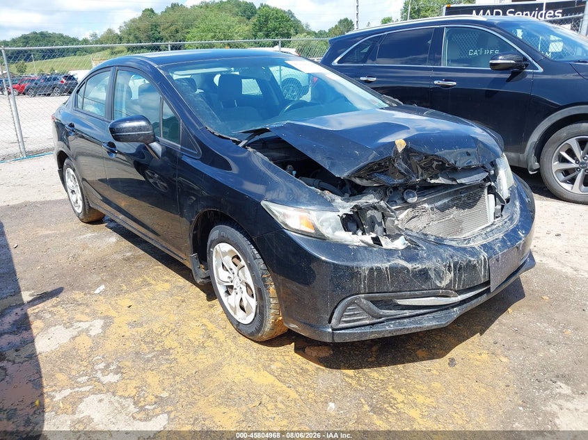 2014 HONDA CIVIC LX | 2HGFB2F58EH540168 | UPCARS