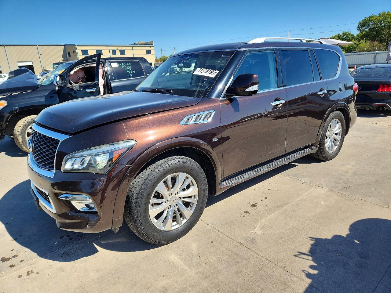 2017 INFINITI QX80 BASE | JN8AZ2NE1H9153539 | UPCARS
