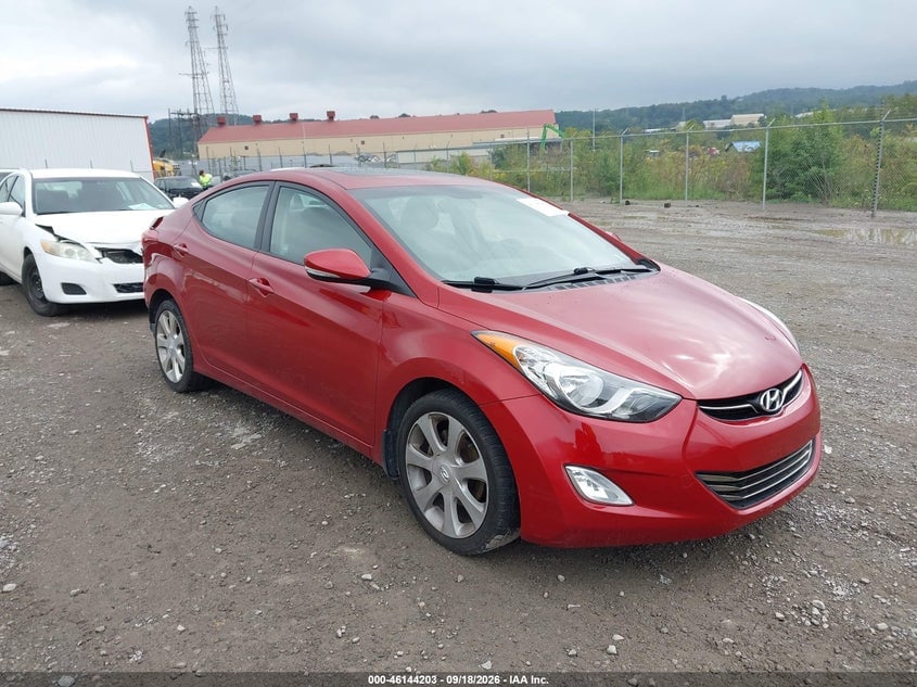 2012 HYUNDAI ELANTRA LIMITED (ULSAN PLANT) | KMHDH4AE6CU501186 | UPCARS