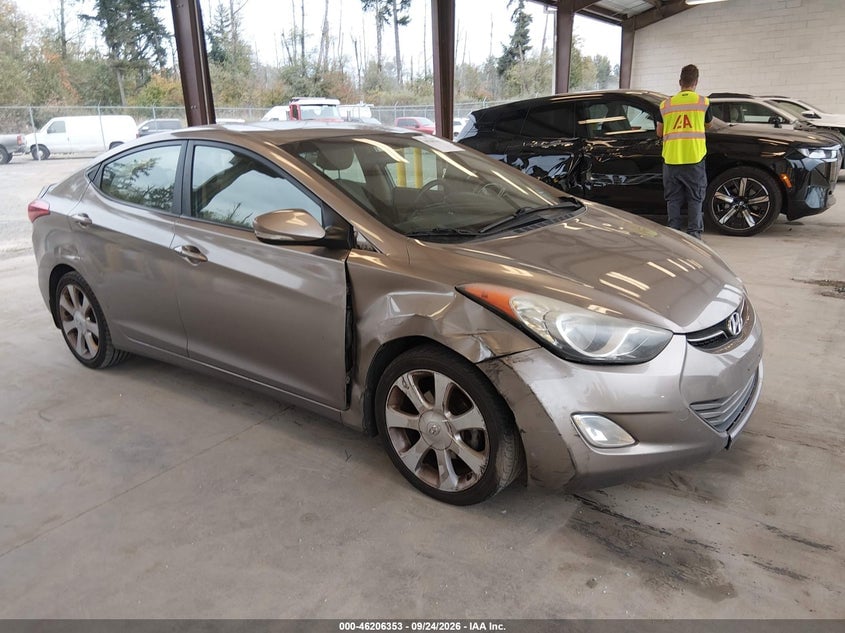 2013 HYUNDAI ELANTRA LIMITED | 5NPDH4AE9DH345645 | UPCARS