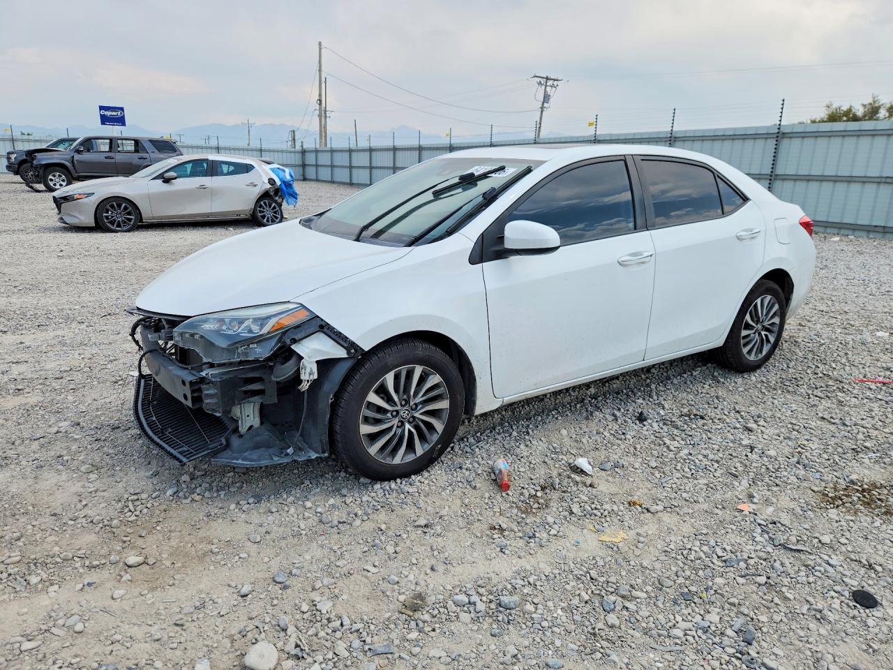 2017 TOYOTA COROLLA XLE | 5YFBURHE4HP724809 | UPCARS