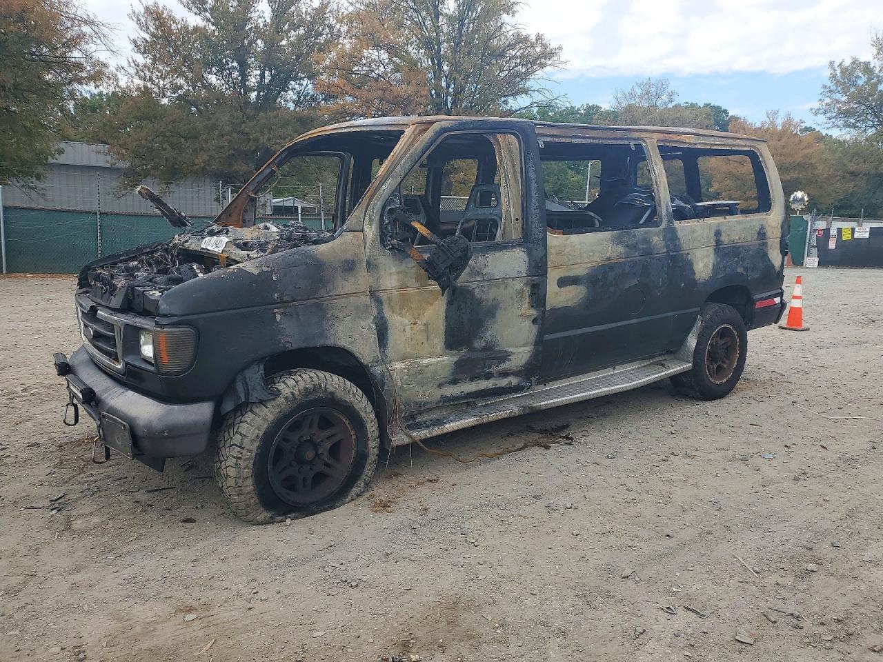 2007 FORD ECONOLIN E350 SUPER DUTY WAGON | 1FBNE31L97DA41641 | UPCARS