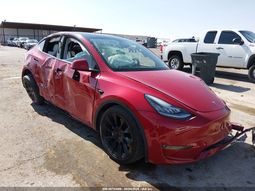 2021 TESLA MODEL Y LONG RANGE DUAL MOTOR ALL-WHEEL DRIVE | 5YJYGDEE0MF274347 | UPCARS