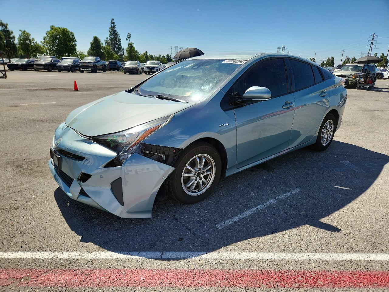 2017 TOYOTA PRIUS TWO | JTDKBRFUXH3043434 | UPCARS
