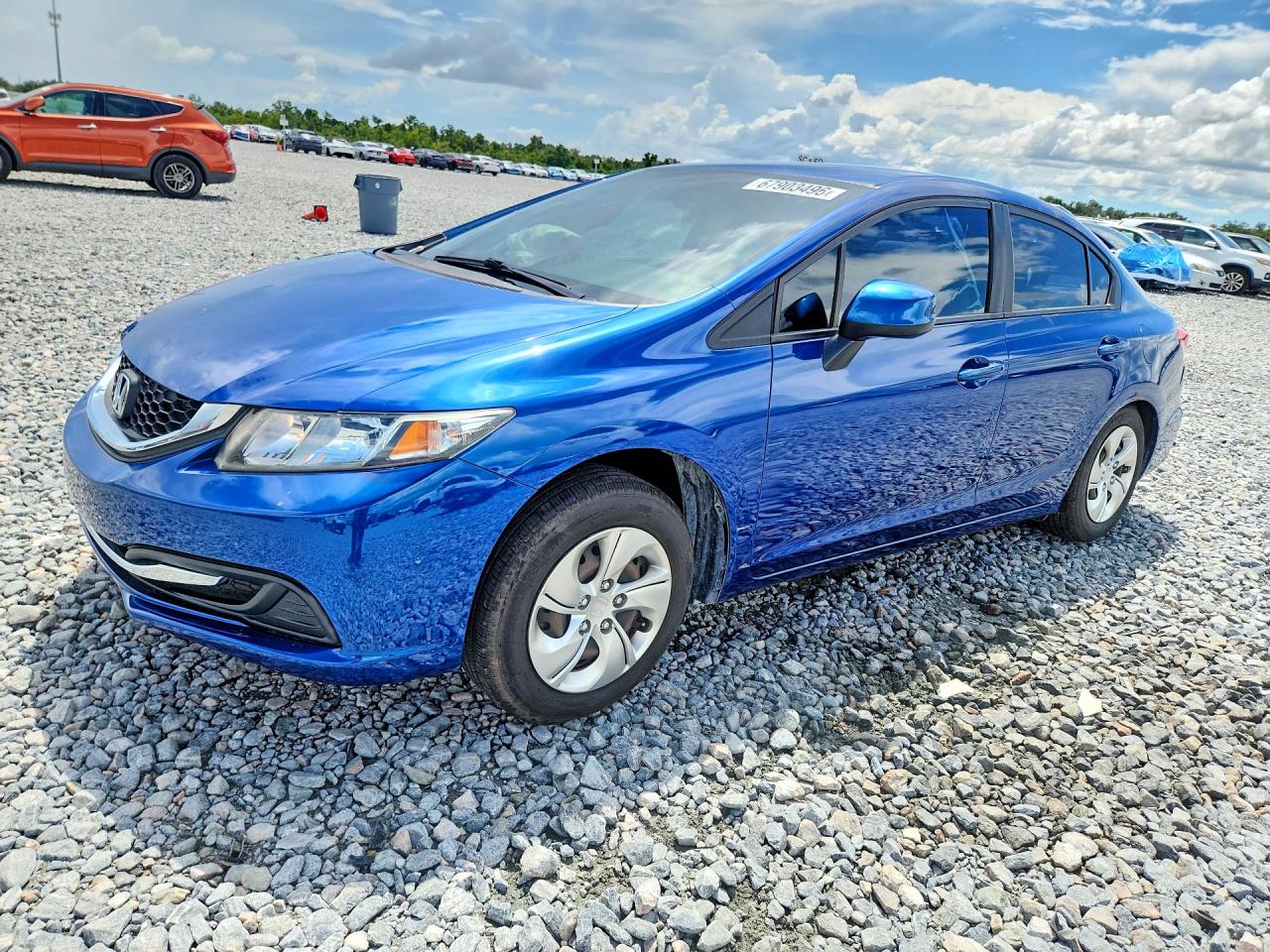 2013 HONDA CIVIC LX | 19XFB2F57DE040754 | UPCARS