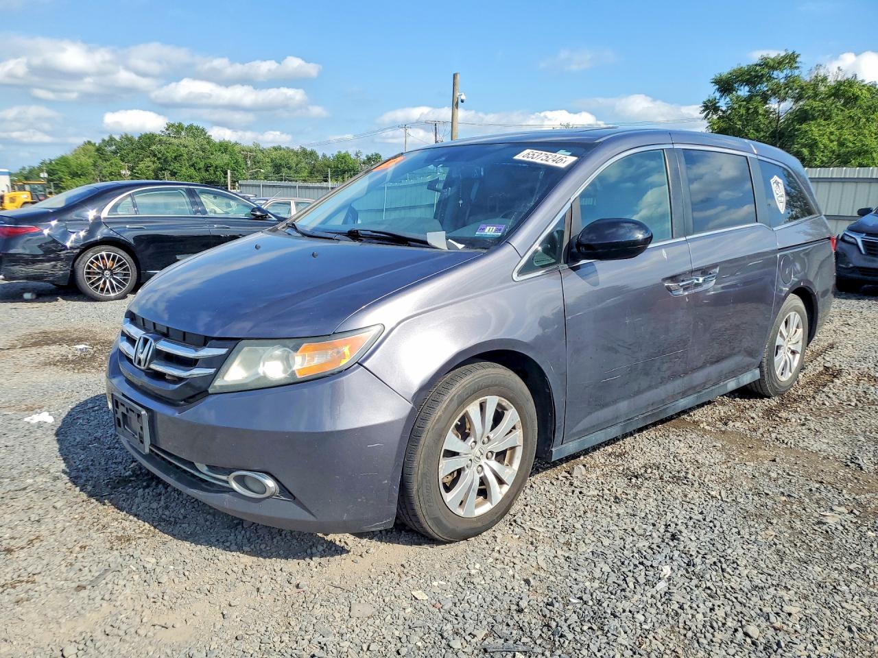 2015 HONDA ODYSSEY EXL | 5FNRL5H63FB037820 | UPCARS