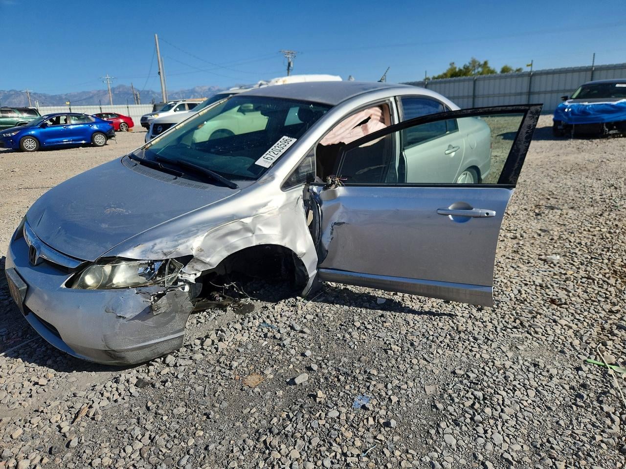 2007 HONDA CIVIC HYBRID | JHMFA36257S007802 | UPCARS