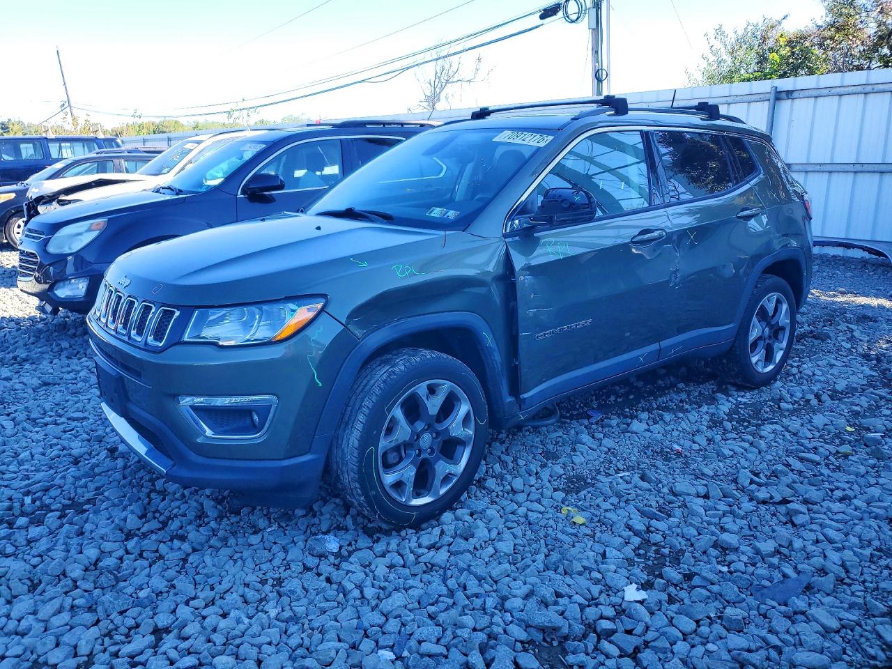 2017 JEEP COMPASS LIMITED | 3C4NJDCB4HT642100 | UPCARS