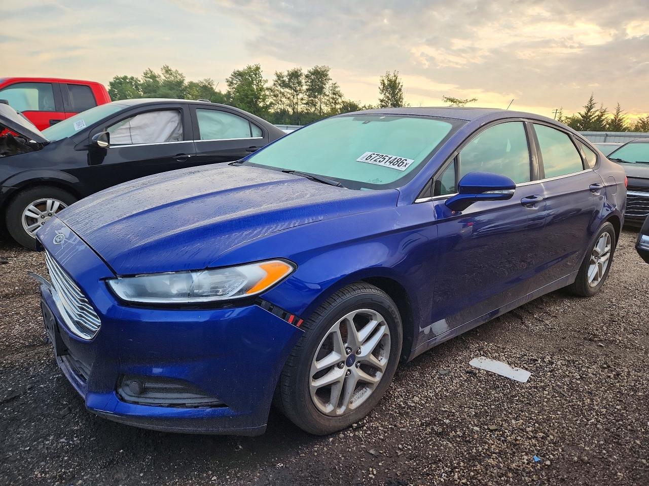 2013 FORD FUSION SE | 3FA6P0HR1DR119874 | UPCARS