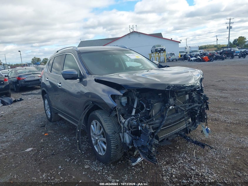 2017 NISSAN ROGUE SV | KNMAT2MV8HP613399 | UPCARS