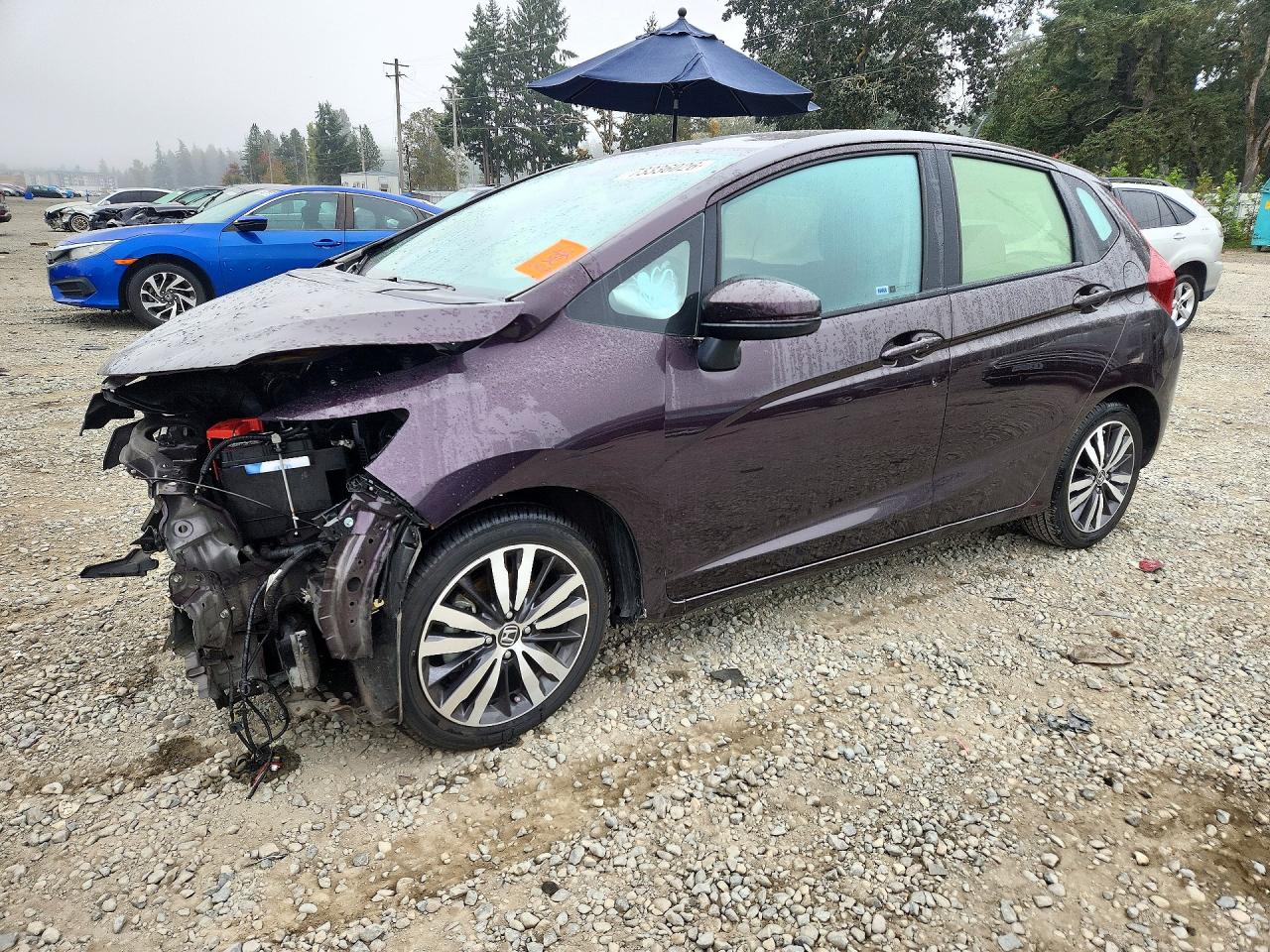 2017 HONDA FIT EX | JHMGK5H75HS011209 | UPCARS