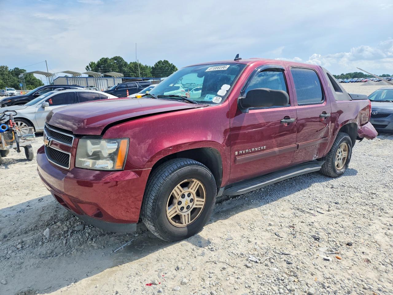 2008 CHEVROLET AVALANCHE C1500 | 3GNEC12068G160348 | UPCARS