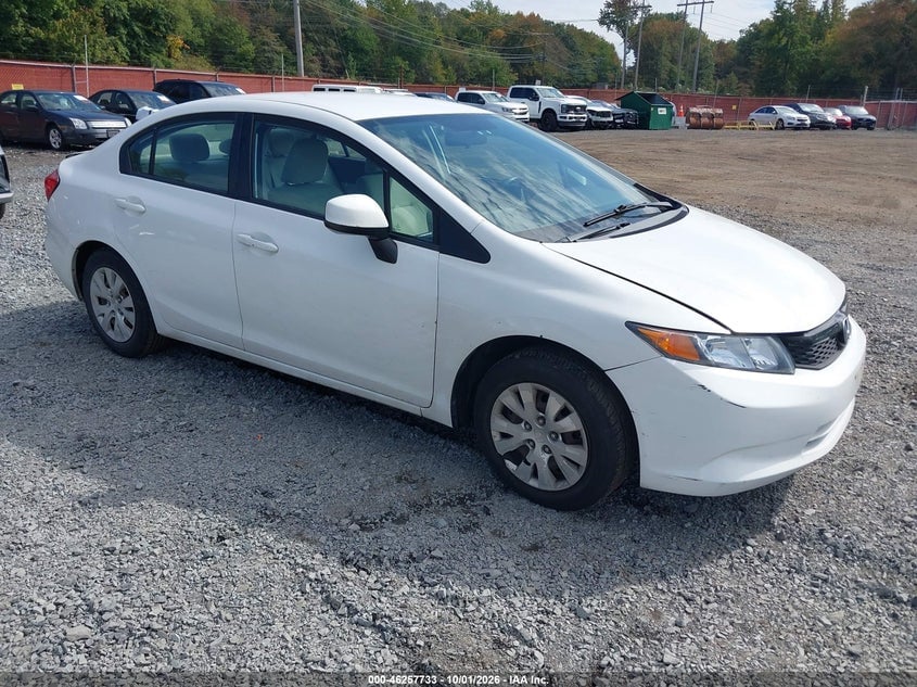 2012 HONDA CIVIC SDN LX | 2HGFB2F55CH300931 | UPCARS