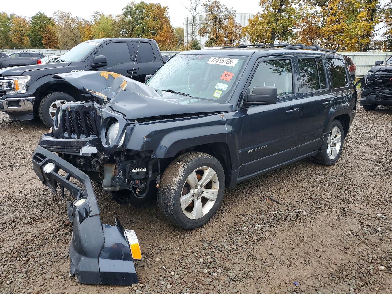2014 JEEP PATRIOT LATITUDE | 1C4NJPFA7ED626981 | UPCARS