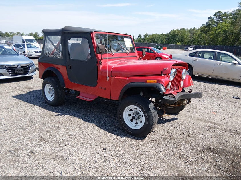 1986 JEEP JEEP CJ7 | 1JCCM87A8GT061389 | UPCARS