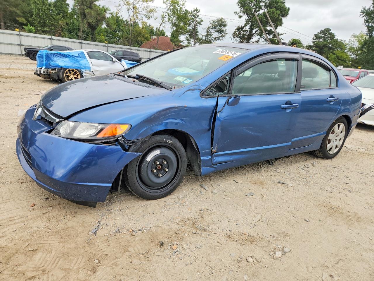 2007 HONDA CIVIC LX | 1HGFA16577L060707 | UPCARS