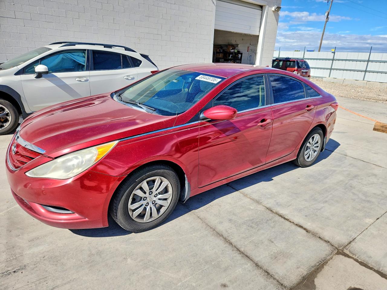2012 HYUNDAI SONATA GLS | 5NPEB4AC7CH334775 | UPCARS