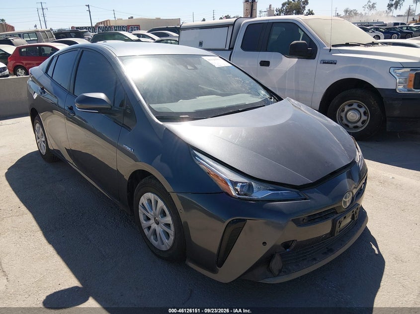 2021 TOYOTA PRIUS LE | JTDKAMFUXM3133795 | UPCARS