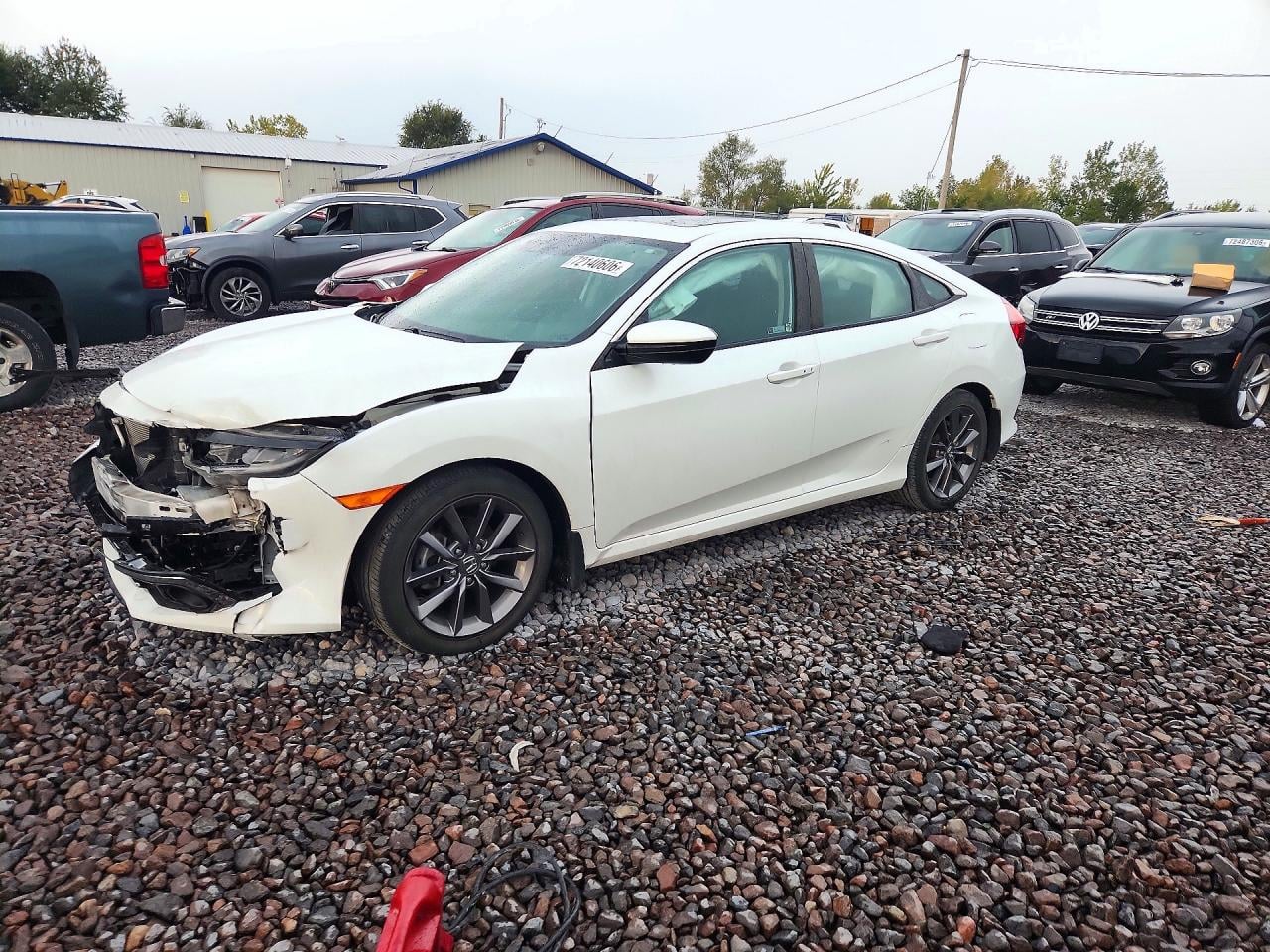 2021 HONDA CIVIC EX | 19XFC1F33ME007773 | UPCARS