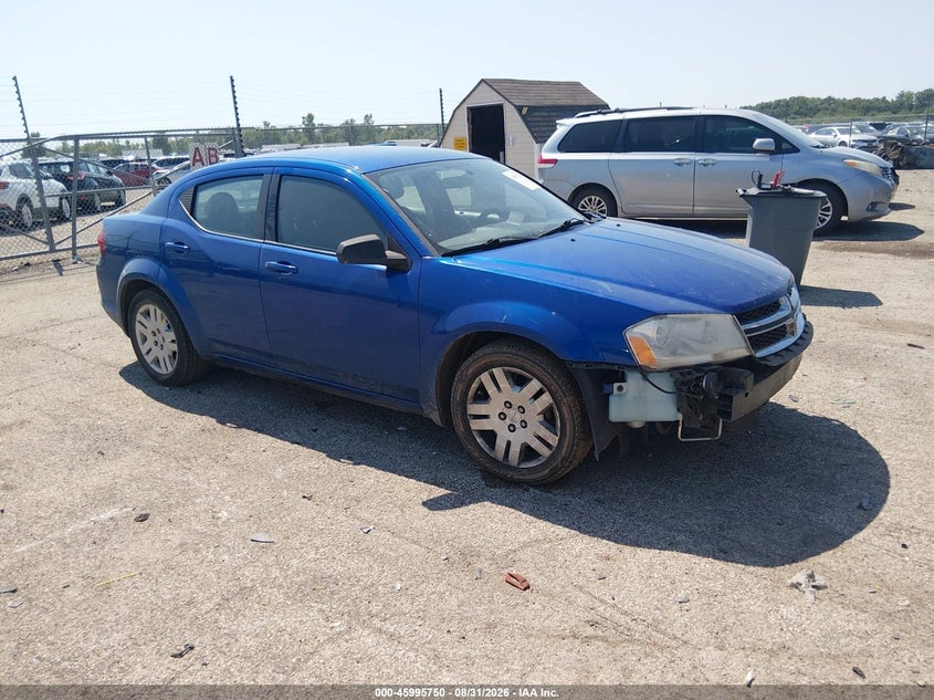 2013 DODGE AVENGER SE | 1C3CDZAB1DN638812 | UPCARS
