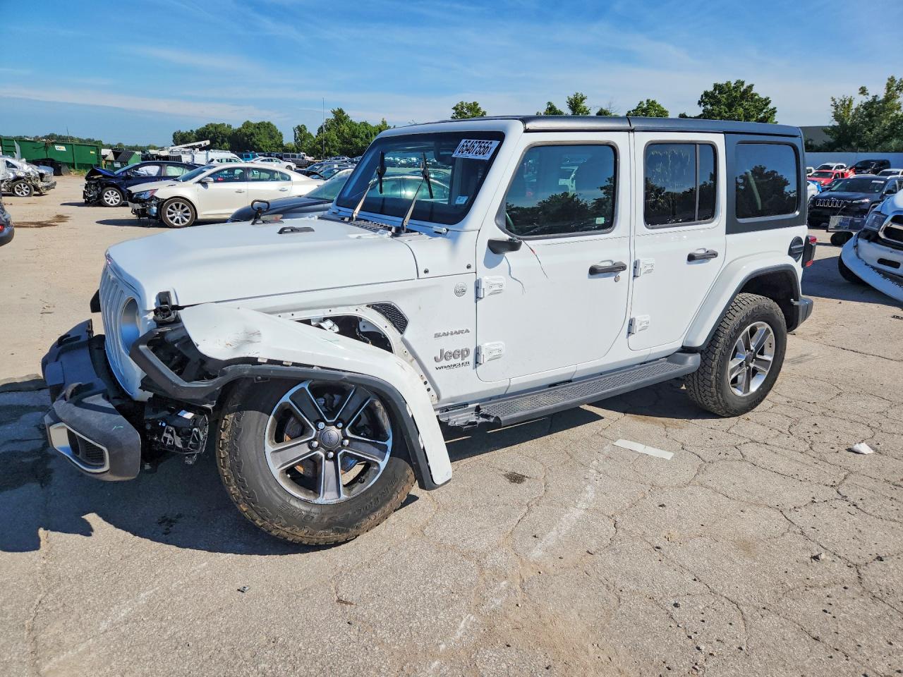2019 JEEP WRANGLER SAHARA | 1C4HJXEN6KW509779 | UPCARS