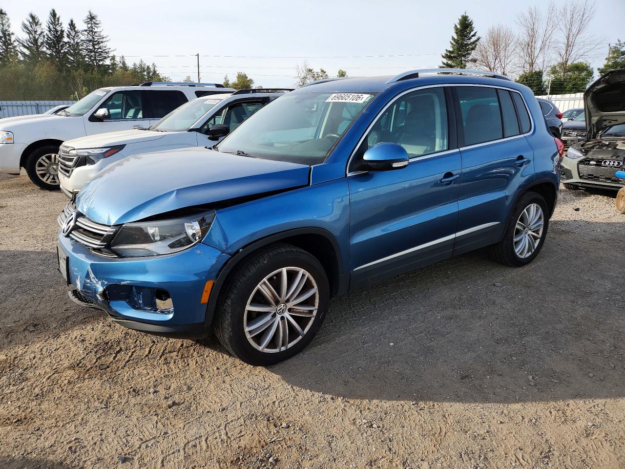 2017 VOLKSWAGEN TIGUAN COMFORTLINE | WVGMV7AX3HK040673 | UPCARS