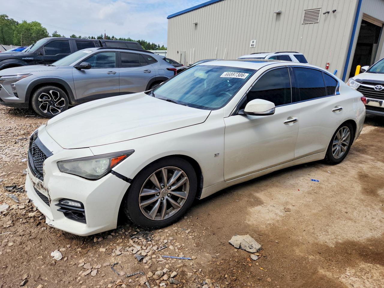 2014 INFINITI Q50 PREMIUM | JN1BV7AR7EM689828 | UPCARS