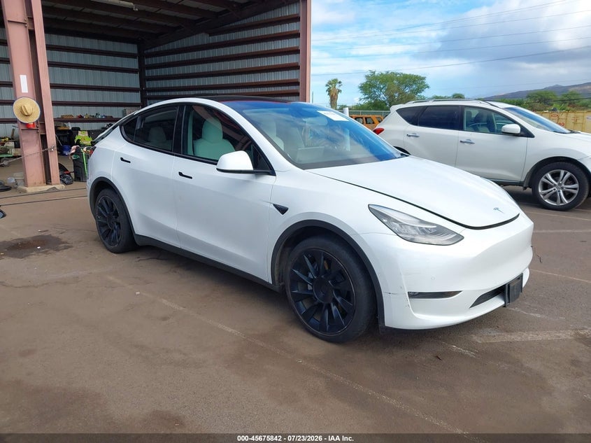 2021 TESLA MODEL Y LONG RANGE DUAL MOTOR ALL-WHEEL DRIVE | 5YJYGDEE8MF075109 | UPCARS