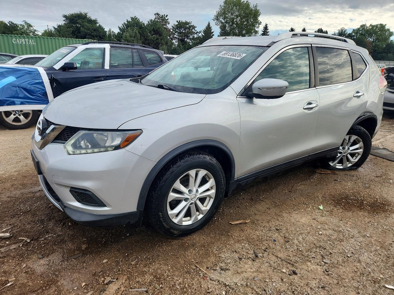 2015 NISSAN ROGUE SV | KNMAT2MV7FP509077 | UPCARS