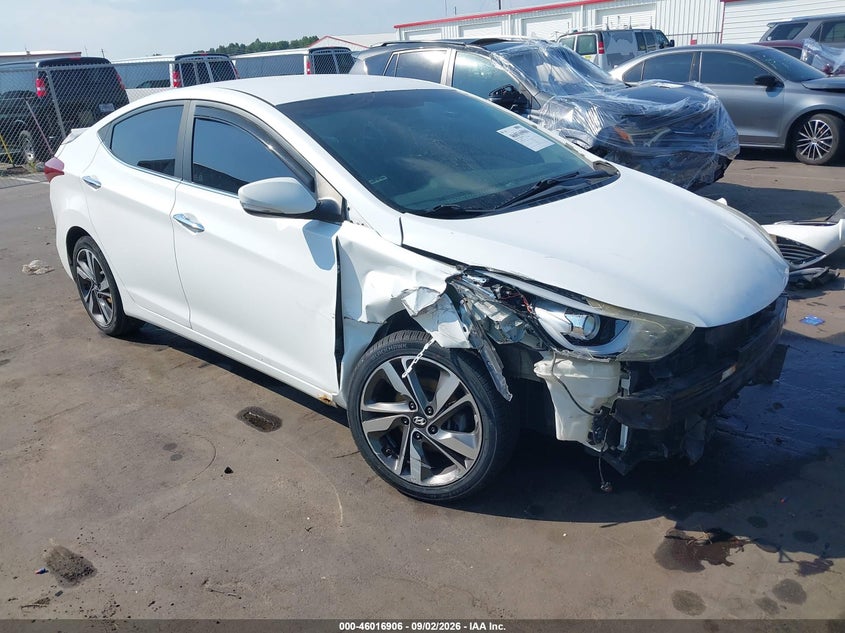 2014 HYUNDAI ELANTRA LIMITED | 5NPDH4AE2EH458614 | UPCARS