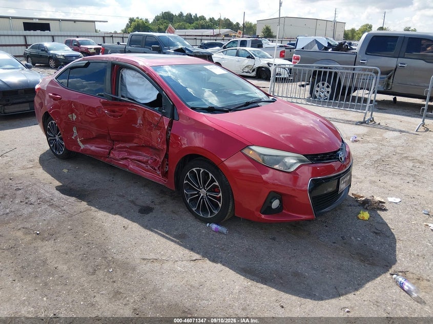 2015 TOYOTA COROLLA S PLUS | 2T1BURHE7FC320285 | UPCARS