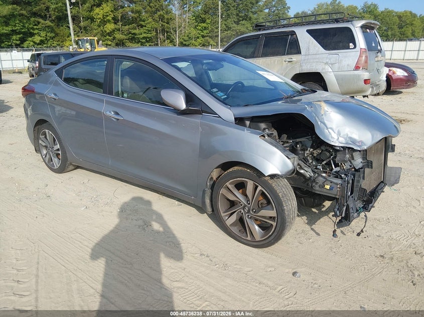 2014 HYUNDAI ELANTRA LIMITED | KMHDH4AE1EU188356 | UPCARS