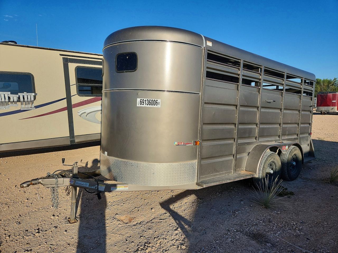 2025 GRUPO UNKNOWN ST6016W07LR LIVESTOCK TRAILER | 3BZGP1623SC011256 | UPCARS