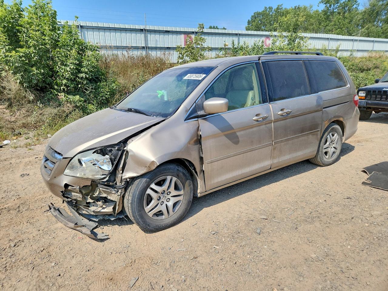 2006 HONDA ODYSSEY EXL | 5FNRL38616B405724 | UPCARS