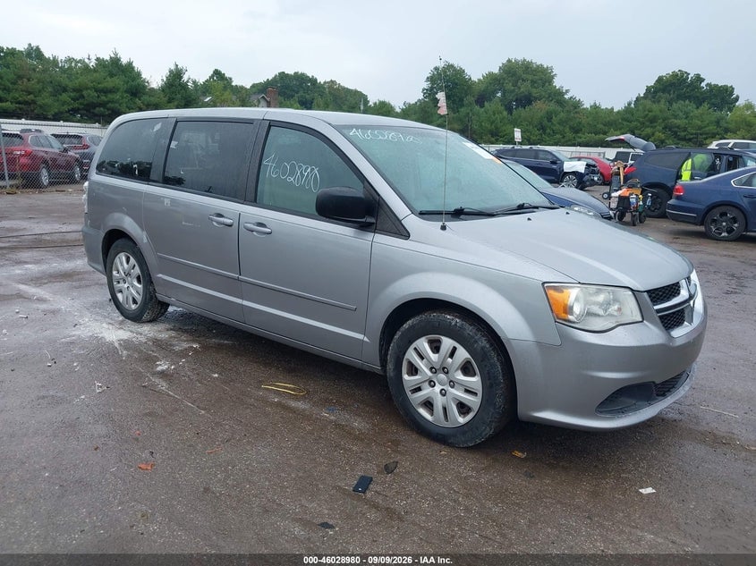 2016 DODGE GRAND CARAVAN SE | 2C4RDGBG4GR285140 | UPCARS